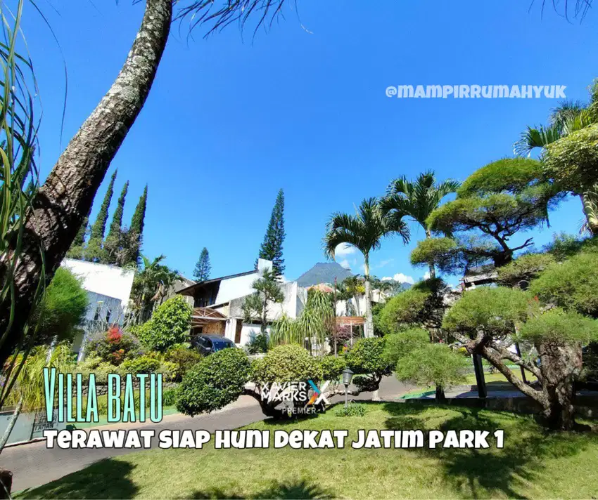 Villa Premium full furnished dekat Jatim Park 1 di Kartika Batu Malang