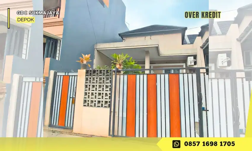 Jual Take Over 75 JT Rumah Depok Dkt Alun GDC Cluster Hills
