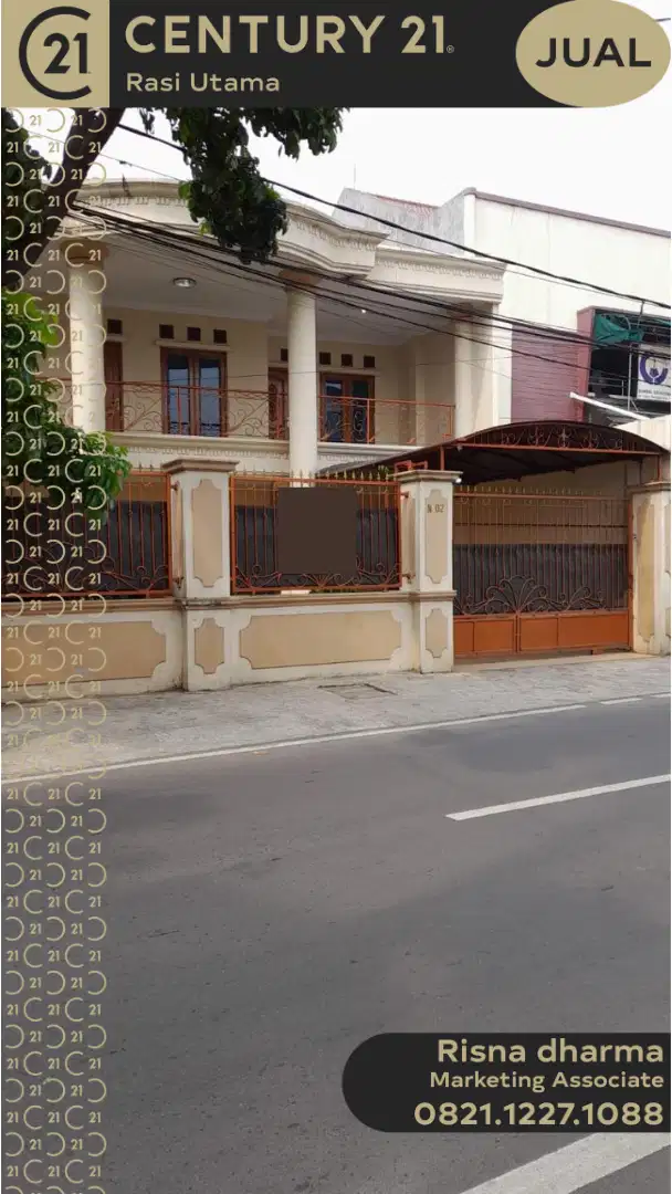 DIJUAL RUMAH 2 LANTAI DI PASAR REBO JAKARTA TIMUR