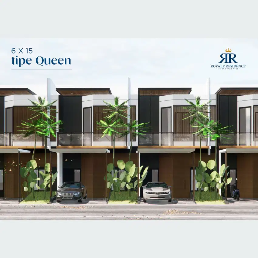 Royale Residence Queen 2 Lt 3KT 3KM Fasilitas Kolam Renang