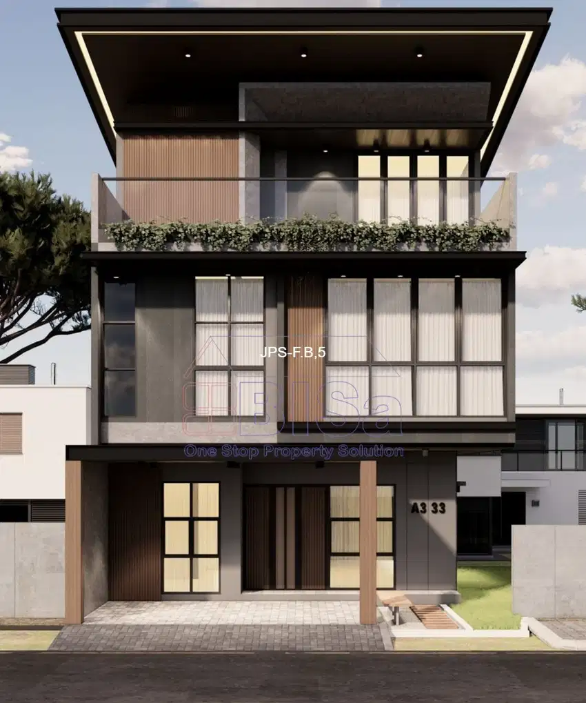 Jual Rumah Baru 4 Kamar Furnish Batam Center di Beverly Belian