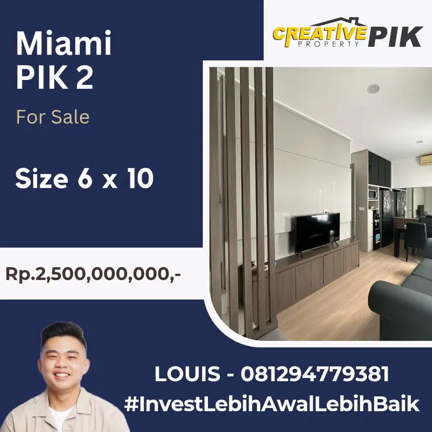 Jual Rumah Fully Furnished PIK2 6 x 10