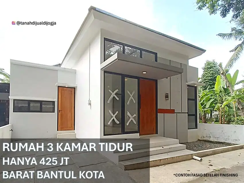 Rumah Dijual dekat Bantul Kota di Kembanggede Proses Bangun