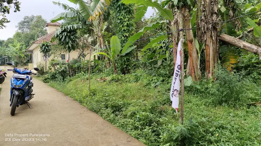 TANAH PERKAMPUNGAN || 400M² AKSES MOBIL Rp. 150 Jt Nego.