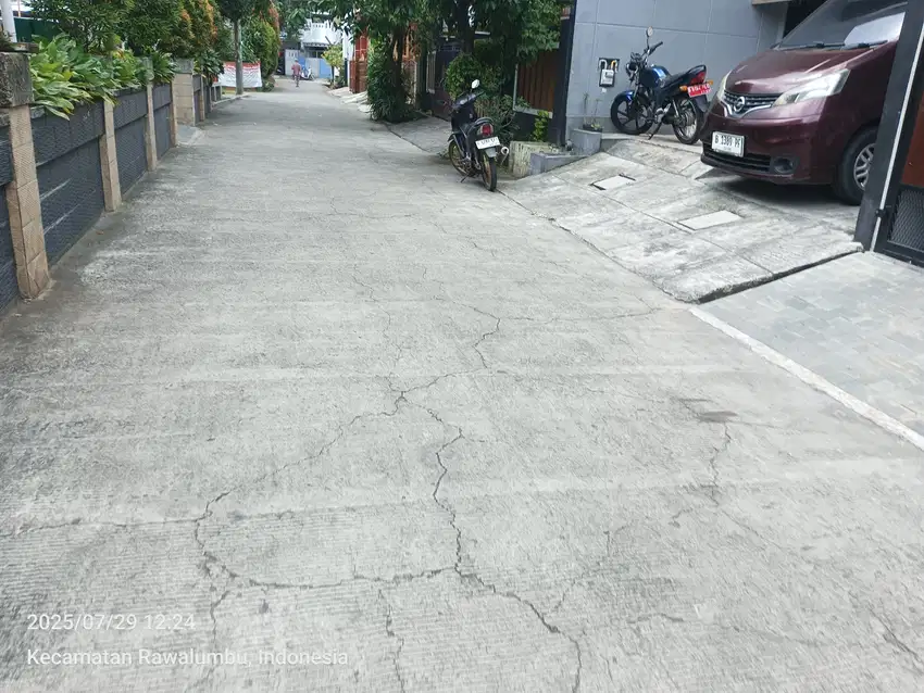 Jual rumah Rawalumbu 2lt dkt Masjid dan taman