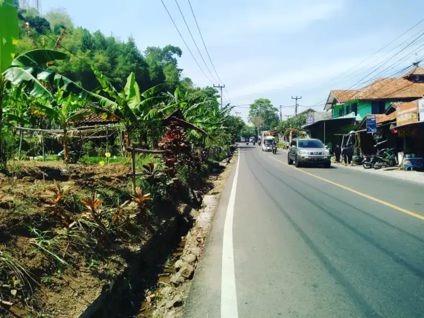 Jual tanah murah main road Ciwidey