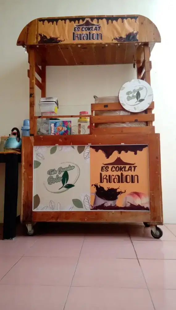 Rombong atau gerobak jualan