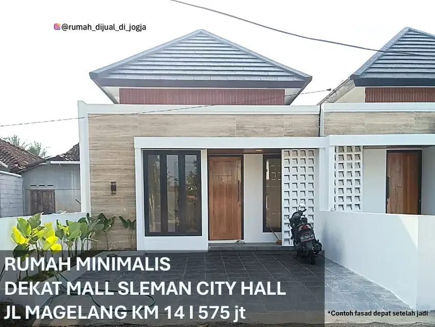 Rumah dekat Mall SCH di Jl Magelang KM 14 Sleman Proses Bangun