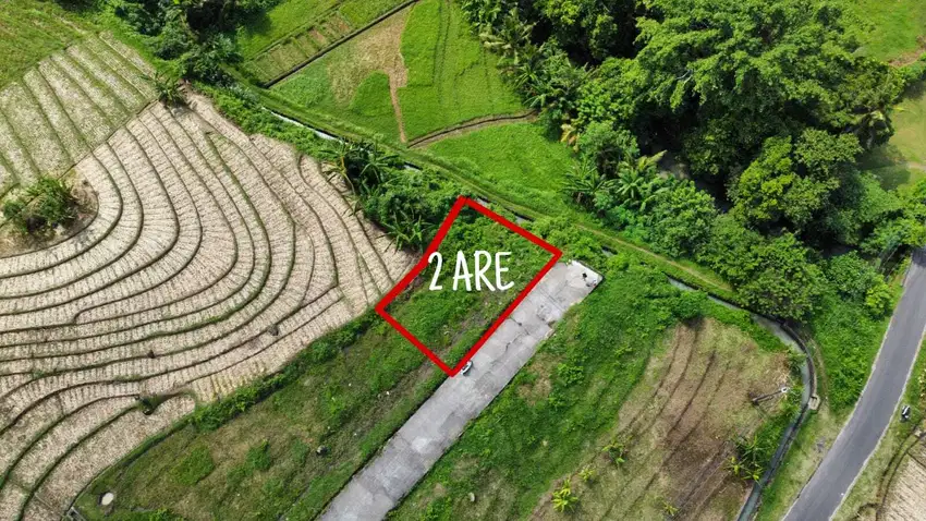 Tanah GLOBAL 2 are - 5 Menit ke Pantai Klecung Tabanan