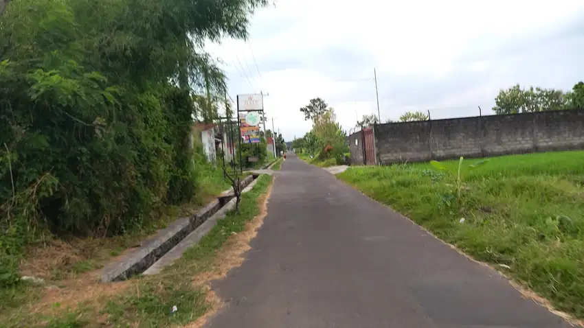 Dijual Tanah Jogja Lingkungan Persawahan Kaliurang SHM Pekarangan