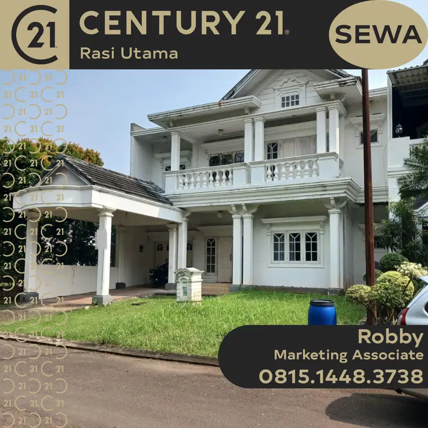DISEWAKAN RUMAH SIAP HUNI DI KOTA WISATA CIBUBUR