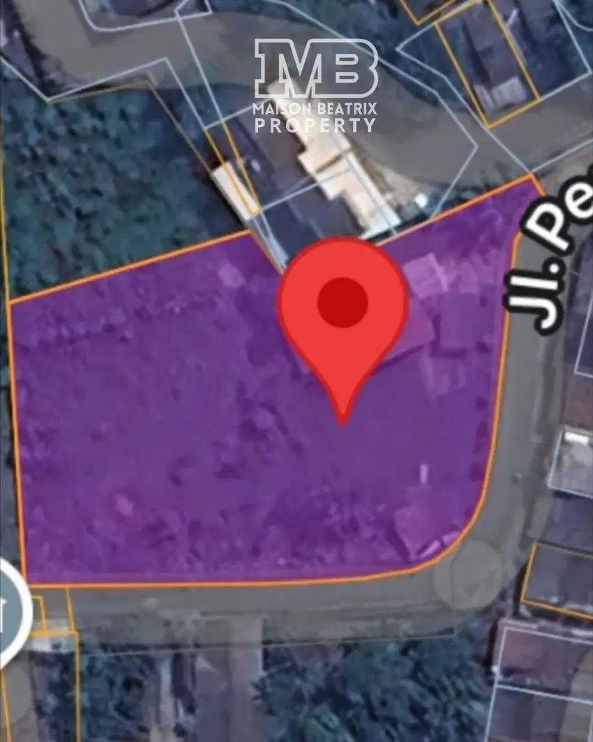 DIJUAL KAV TANAH 1665 M² SHM (1 SURAT) PONDOK BENDA