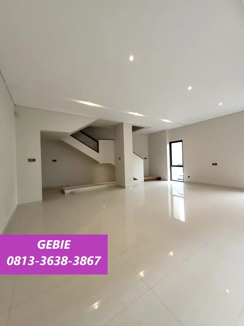 Jual Rumah 3 Lantai Modern Siap Huni Sektor 9 Puri Bintaro