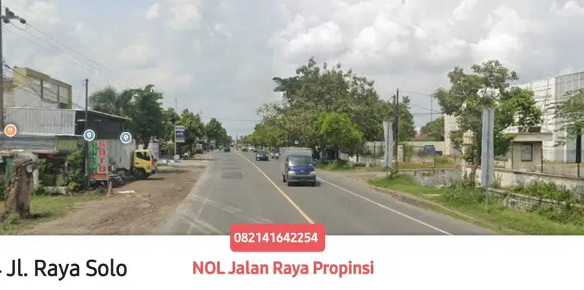 JUAL Tanah+Bangunan, Jl Raya propinsi, Jiwan MADIUN Propective