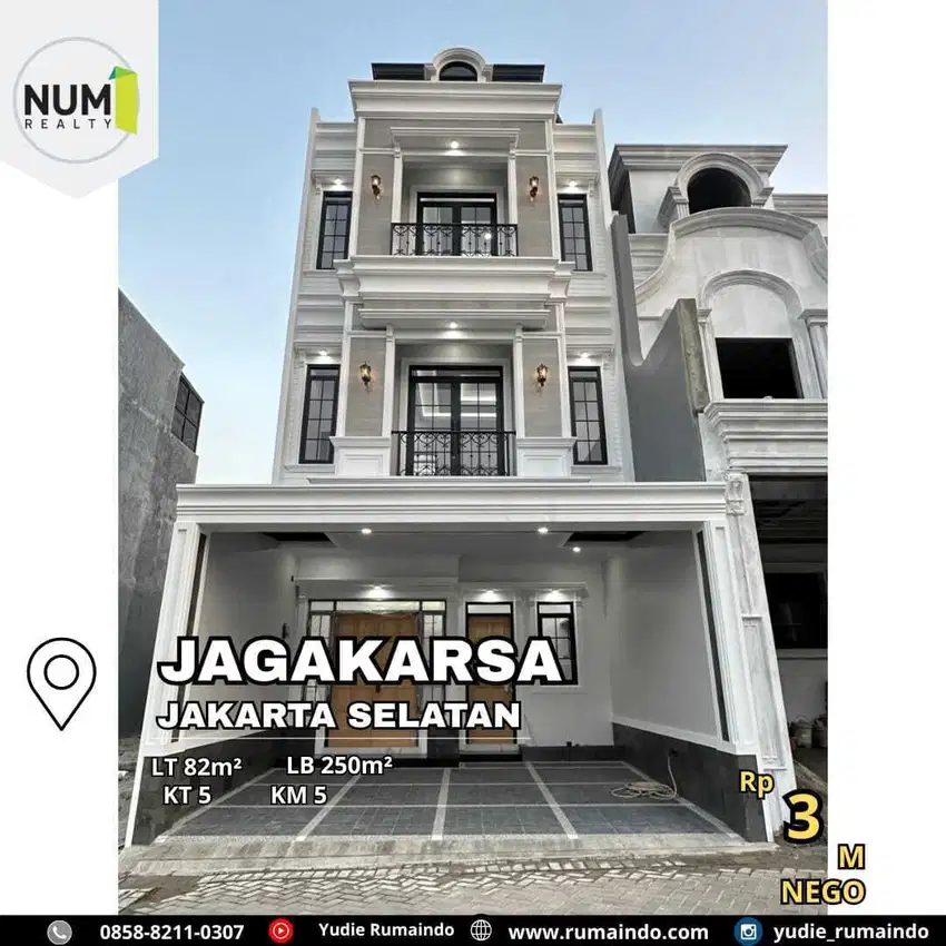Rumah Mewah Dekat Ragunan Jagakarsa Jakarta Selatan