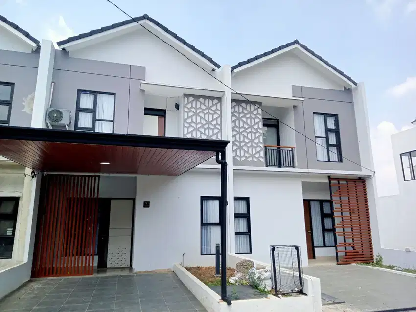 Jual rumah desain modern 2lt bisa inside pool di Padalarang