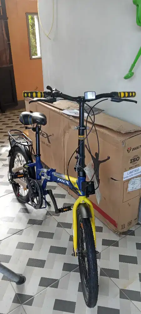 Promo bonus Botol Sepeda Lipat merk Trex ukuran 20in Baru