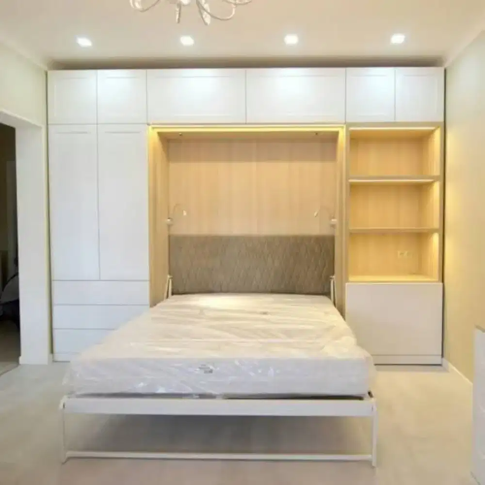 Murphy bed/Wall bed/Ranjang Lipat Dinding/Folding bed