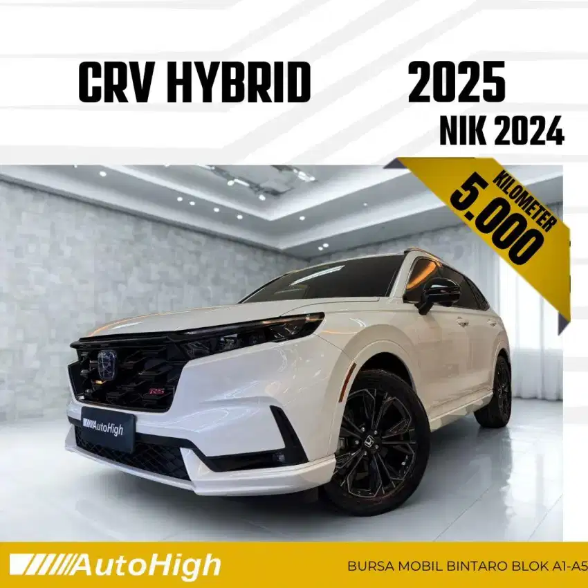 DP10% [Km5.000] CRV RS Hybrid 2024 White / CR-V Reg 2023 #AUTOHIGH
