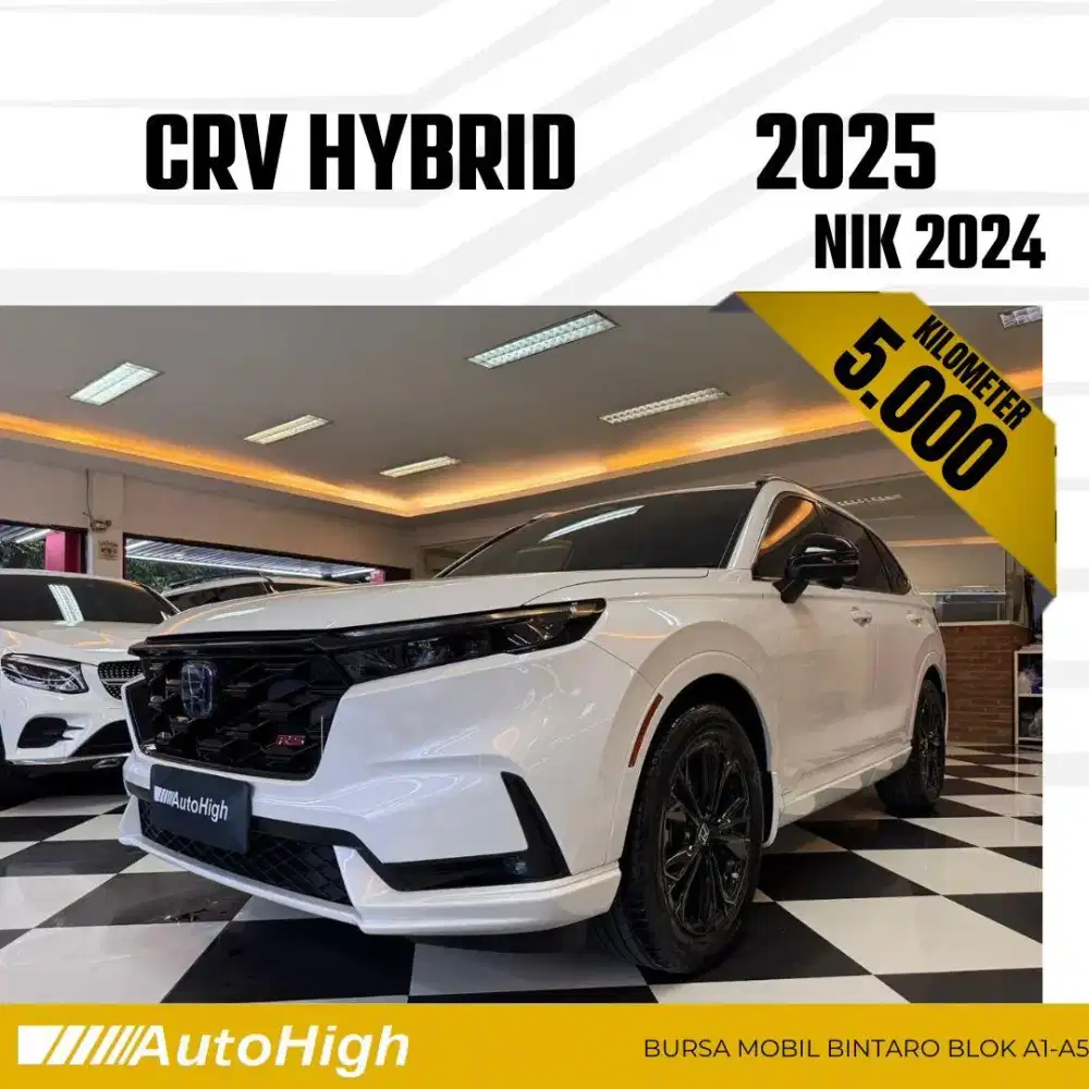 DP10% [Km5.000] CRV RS Hybrid 2024 White / CR-V Reg 2023 #AUTOHIGH