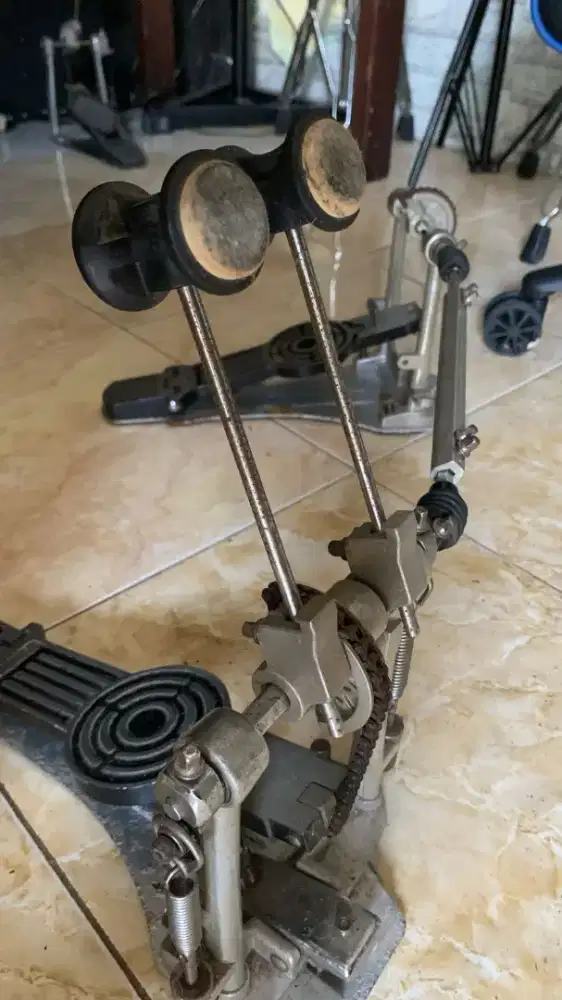 Double pedal sonor single chain