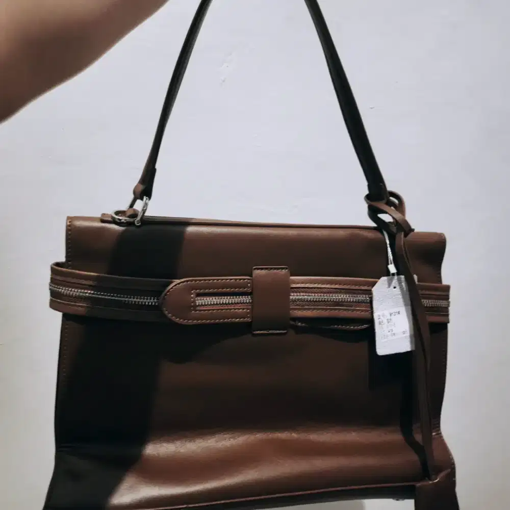 Tas wanita tas kulit coklat