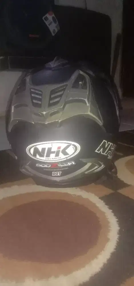 Helm nhk bekas kondisi lumayan lah