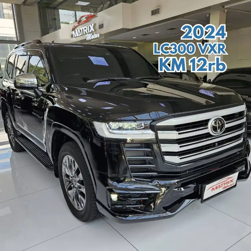 Toyota Land Cruiser 300 VXR 2024 Black LC300 LC VX-R Diesel Hitam