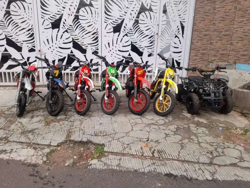 Motor mini trail bekas layak pakai