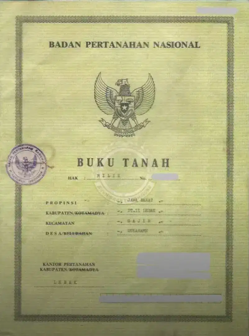 Dijual Tanah SHM 4.000 m2 di Jalan Raya Cipanas, Sajira-Lebak