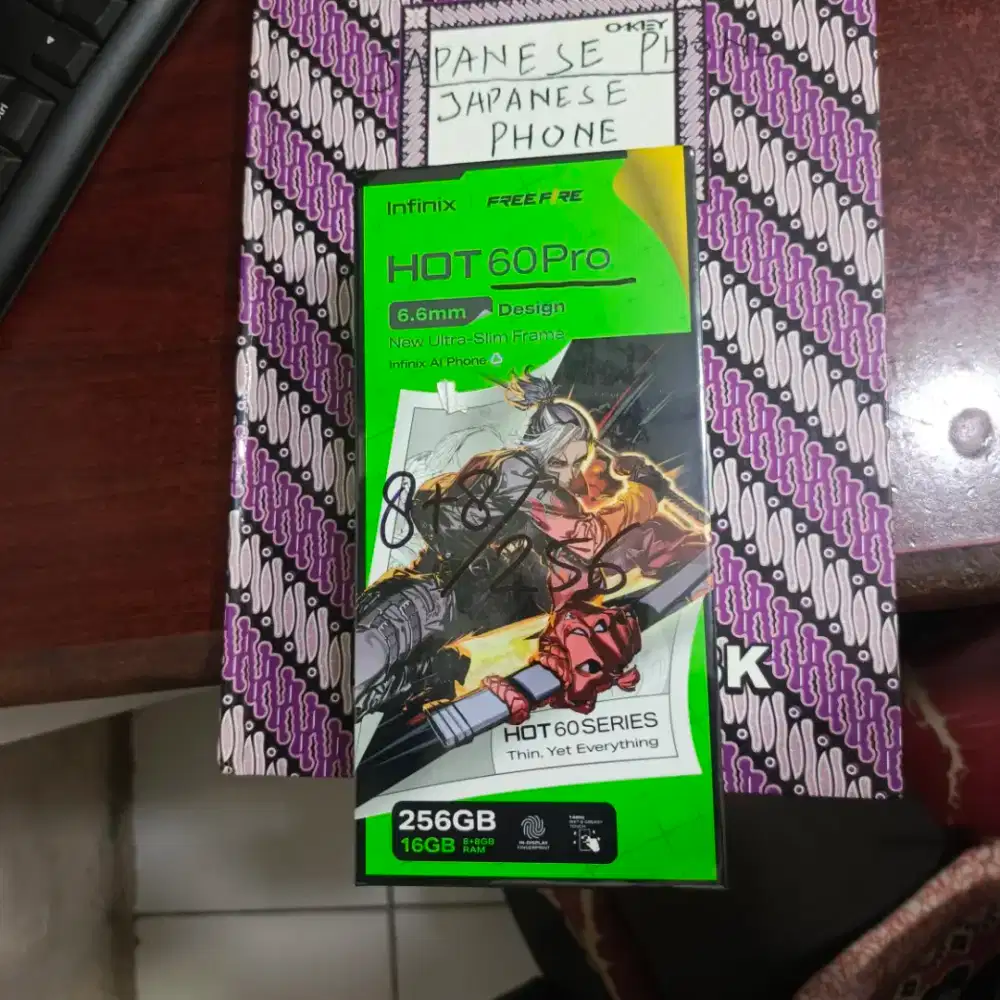 Infinix hot 60 pro 8/256 new resmi