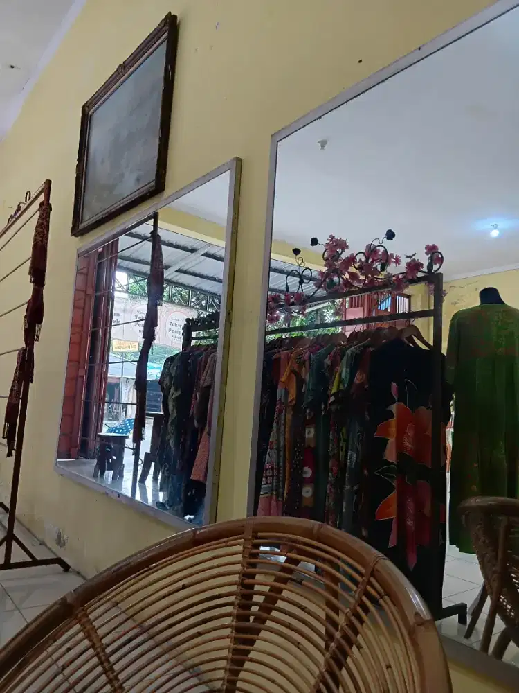 jual kaca peengilon utk  gym / salon  serbaguna no minus.