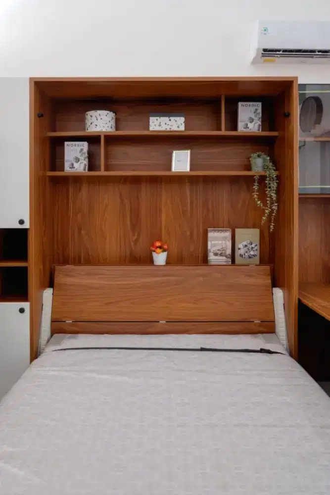 Murphy bed, Wallbed, Folding bed, Ranjang Lipat Dinding