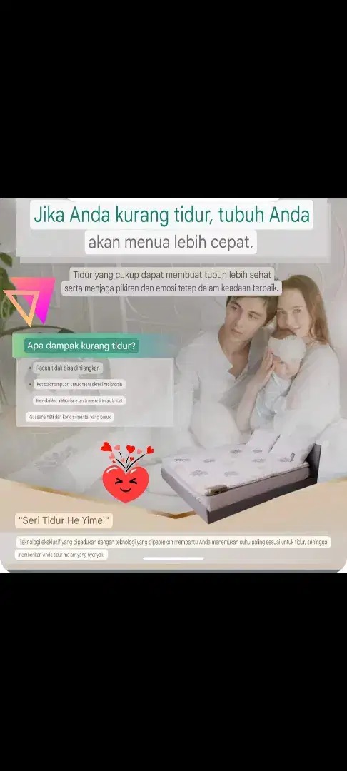 Jual Matras Kesehatan He & Me