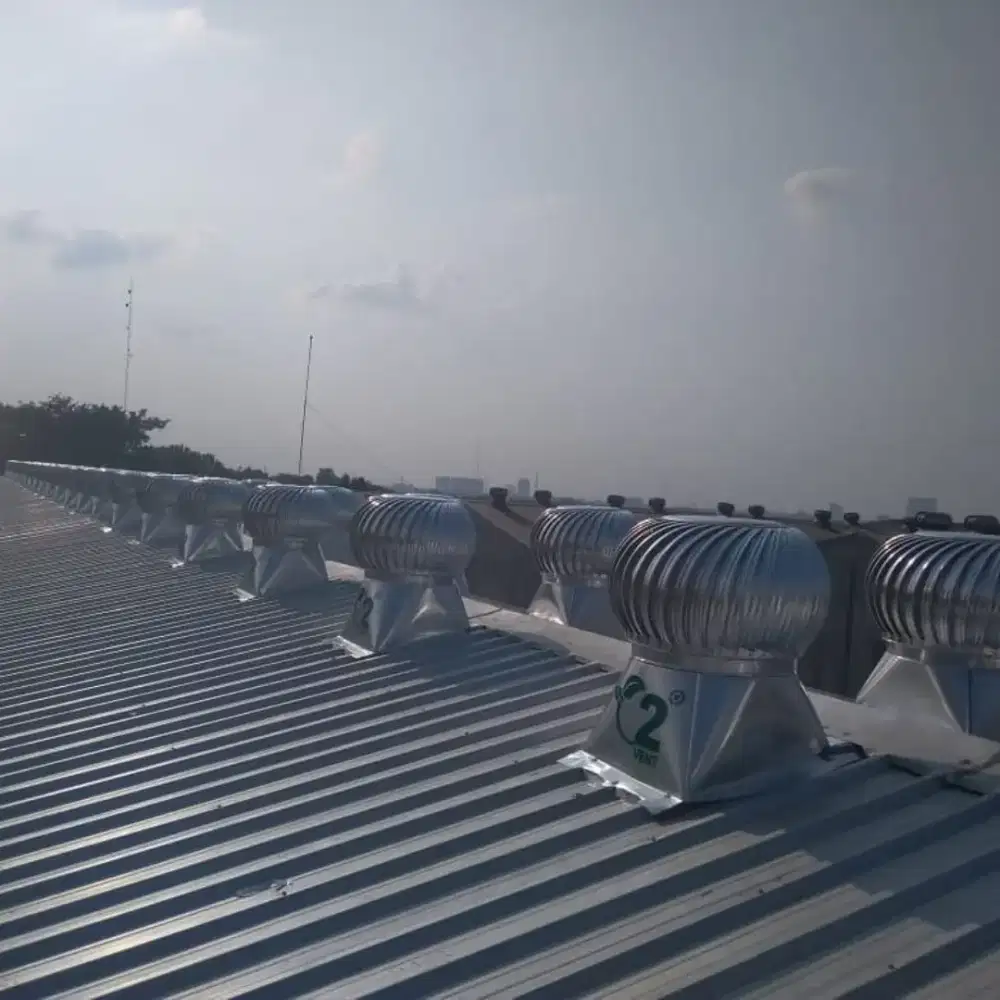 Turbine Turbin Ventilator 60cm (24) Aluminium Garansi Selamanya