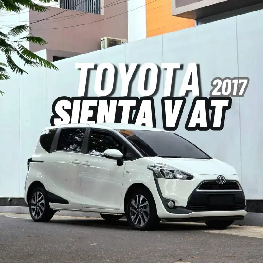 Toyota Sienta V AT Tahun 2017 Putih Kondisi Sangat PRIMA Siap PAKAI