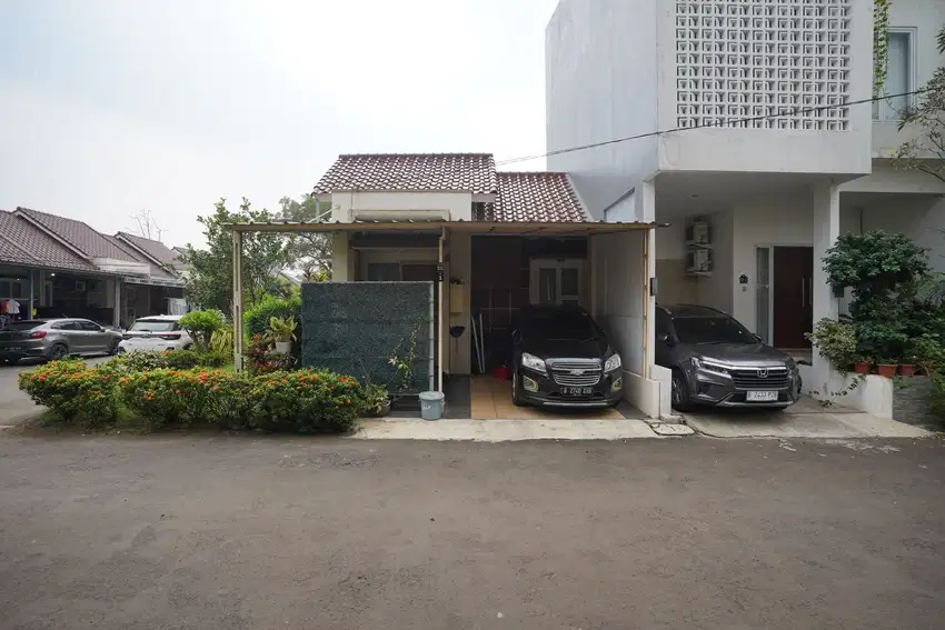 Rumah Hook 1 Lantai SHM Dekat Gerbang Tol Pamulang Hadap Timur J-21149