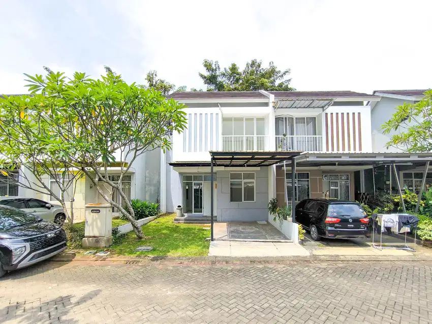 Rumah 2 Lantai Strategis 15 Menit ke Stasiun Serpong Siap Huni J-29034