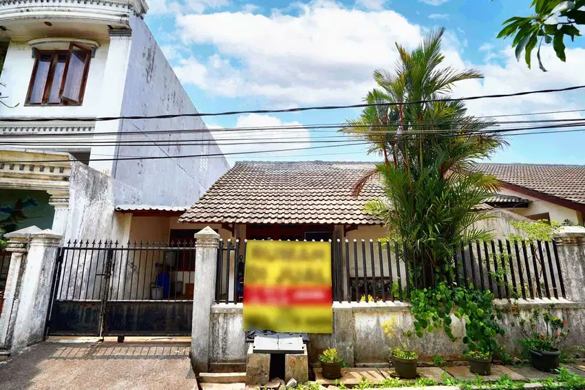 Rumah Tanah Luas 15 Menit ke Stasiun Jurang Mangu Dibantu KPR J-19731