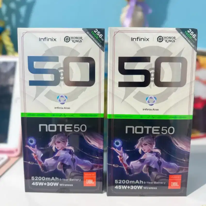 INFINIX NOTE 50 4G 8/256 GARANSI RESMI 1 TAHUN