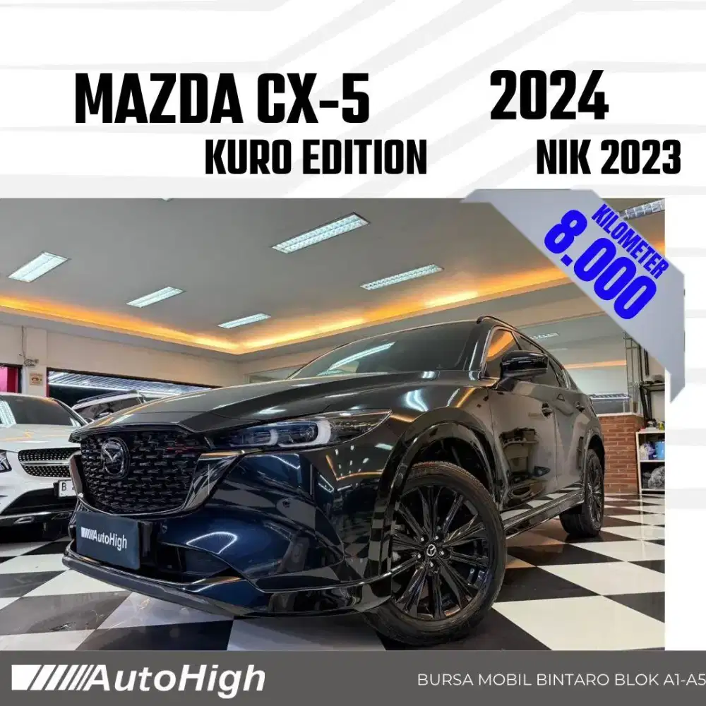 DP10% [Km8.000] CX5 Kuro 2023 Black / CX-5 Elite Reg 2022 #AUTOHIGH