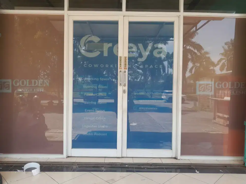 Sticker sandblast printing