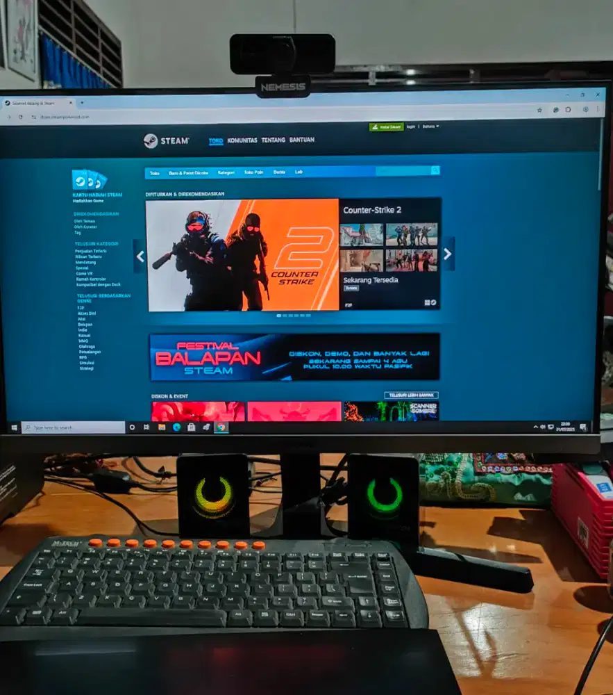 Jual Komputer (PC) + Monitor Gaming
