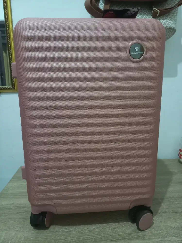 Tas koper 20 inci merek travel time tsa