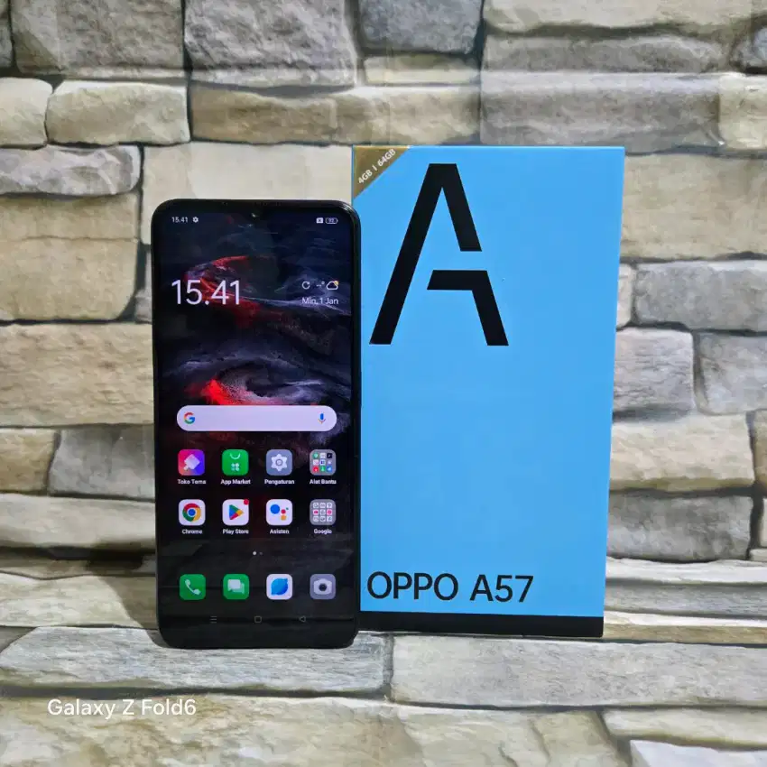 Oppo A57 4/64 4G Fullset Segel Normal Mulus 95%