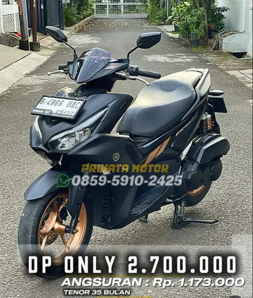 DP 2,7 Jutaan Yamaha All New Aerox Connected Abs 2022