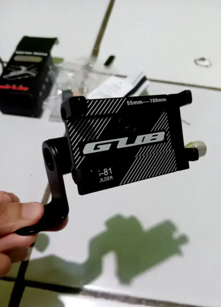 Holder Gub G81 + breket (kondisi baru)