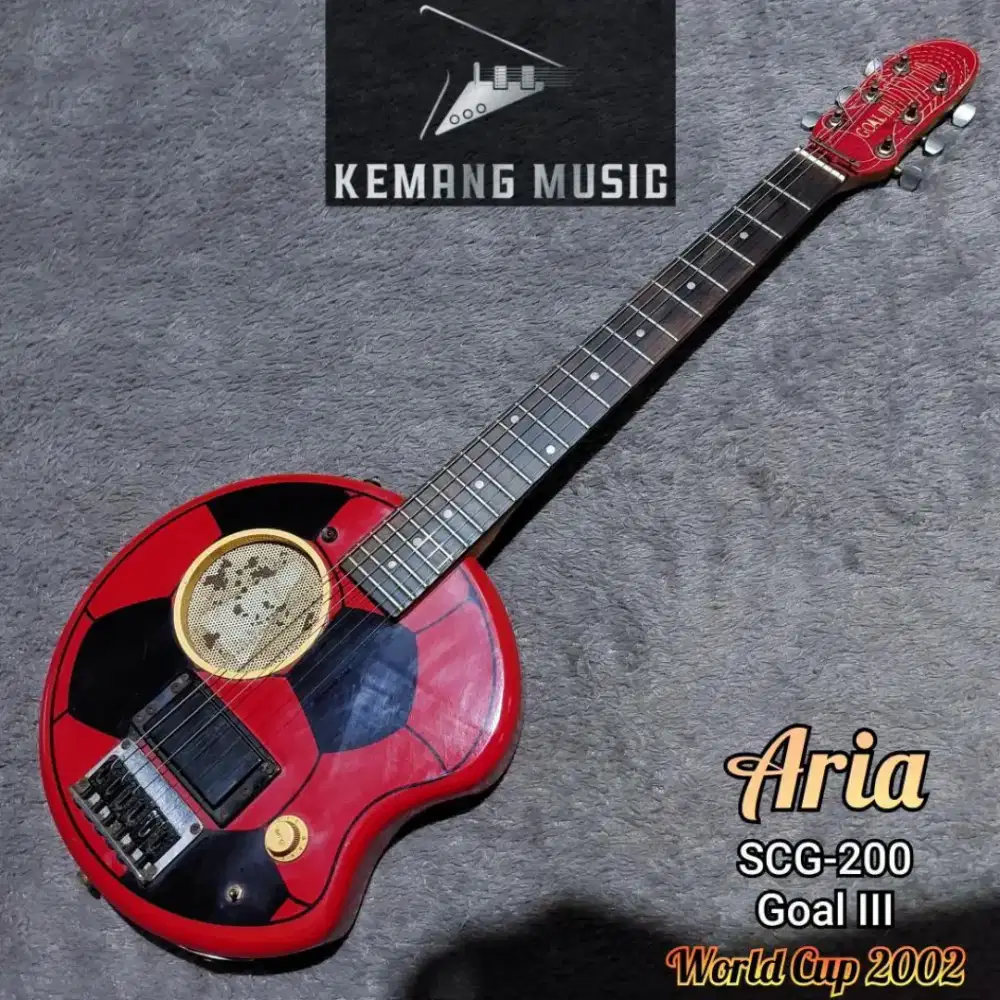 Gitar langka edisi Piala dunia gitar vintage gitar elektrik