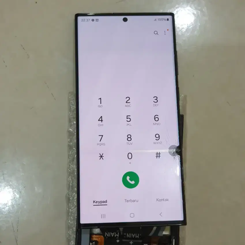 LCD SAMSUNG S23 ULTRA ORIGINAL FULLSET FRAME MINUS FUNGSI 100% NORMAL