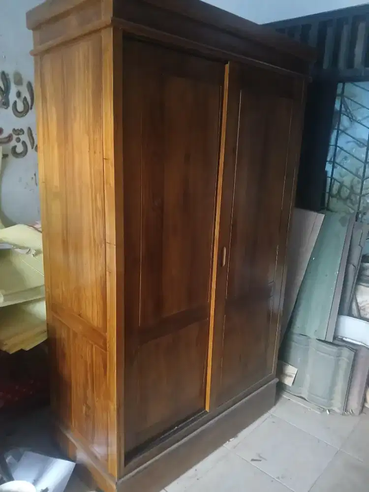Almari Baju Pintu 2 Sliding